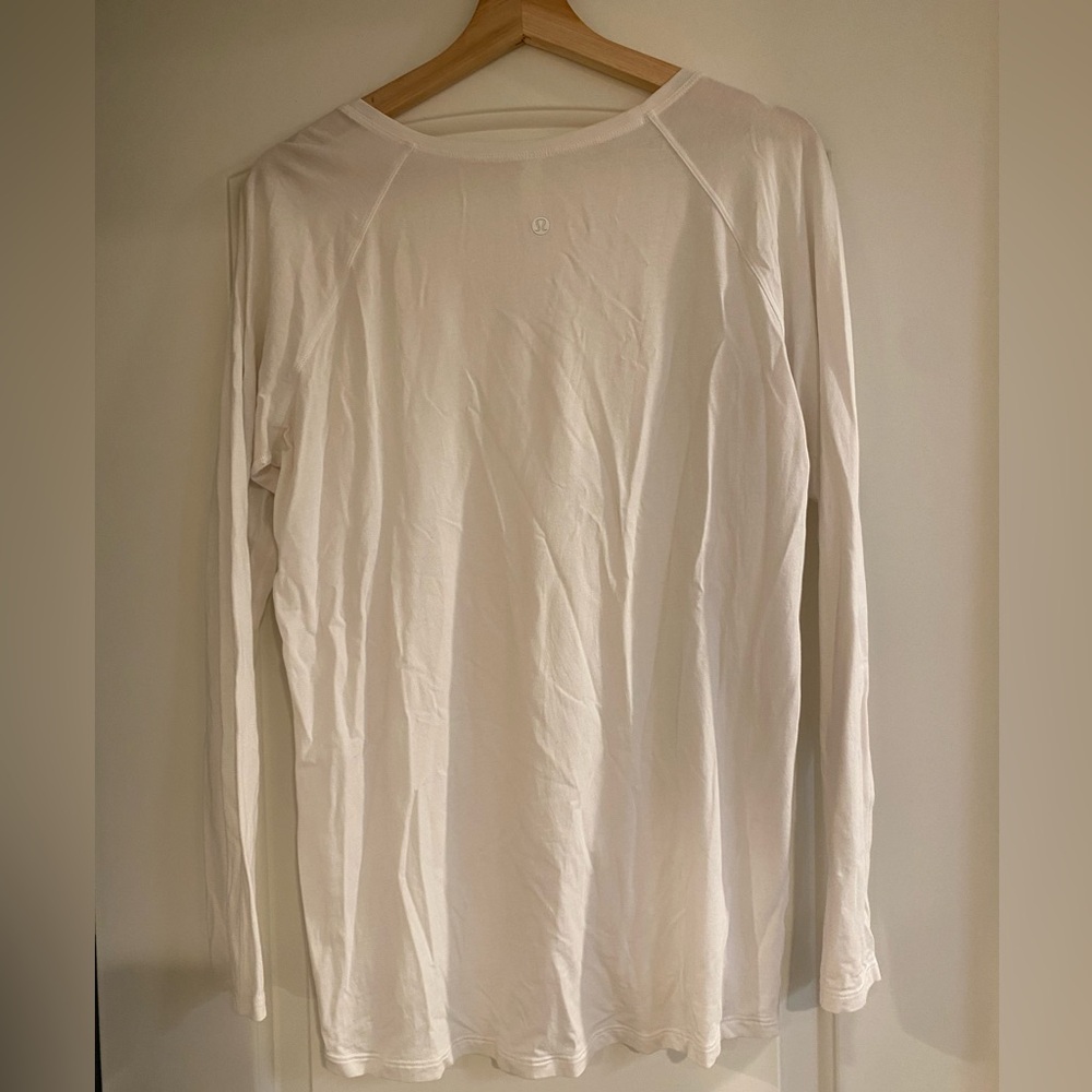 Lululemon Long Sleeve White Size 8 - Picture 8 of 16